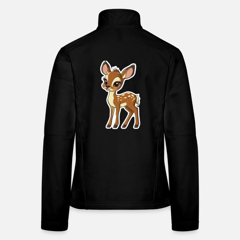 roe deer Women's Softshell Jacket