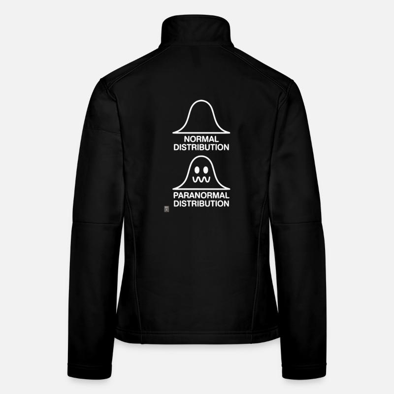  Math Statistics Normal Paranormal Distribution Frauen Softshelljacke