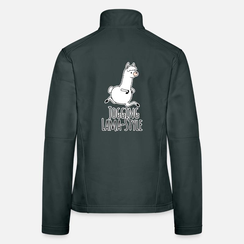Llama-style joggers! Running silly and having fun at the same time! Women's Softshell Jacket