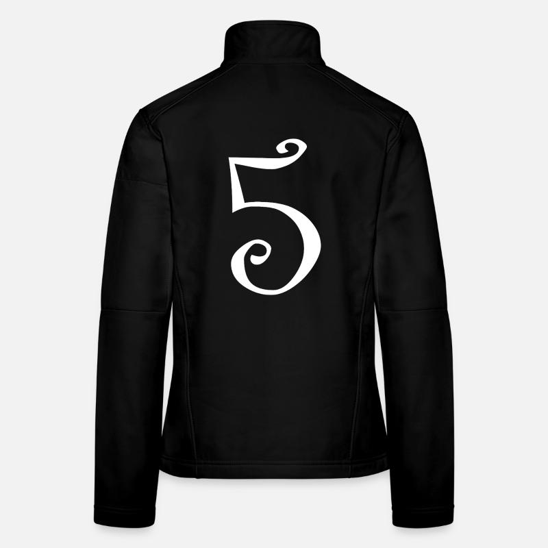 5. ANNIVERSAIRE. 5 ANS. 5e ANNIVERSAIRE Veste en tissu softshell Femme