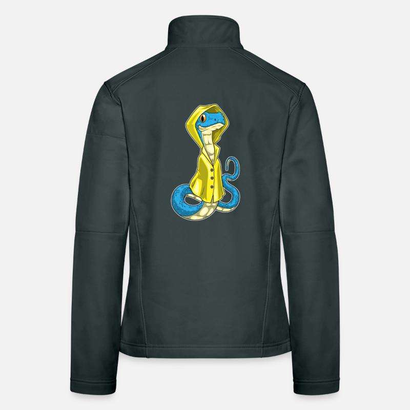 Snake Rain Jacket Women's Softshell Jacket