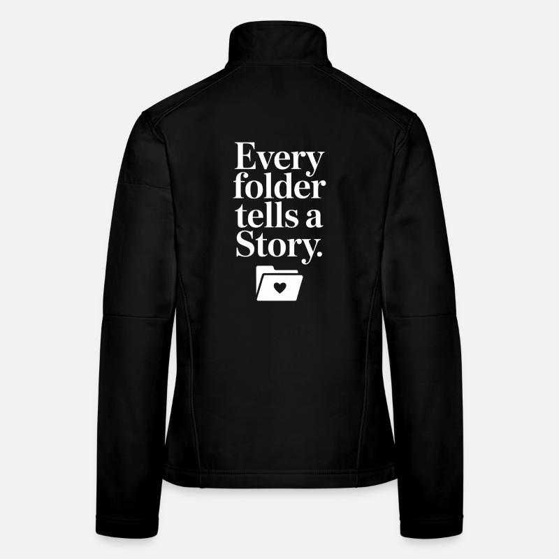 Histoires de dossiers : Monochrome Veste en tissu softshell Femme