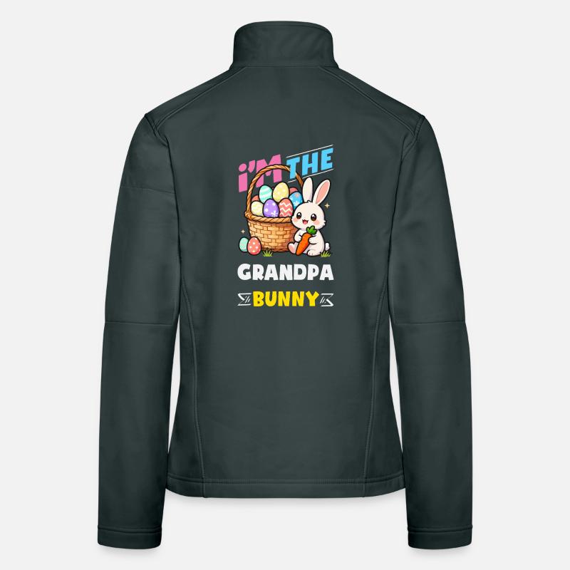 Frohe Ostern Süßer Osterhase Eiersuche Ostereier Frauen Softshelljacke