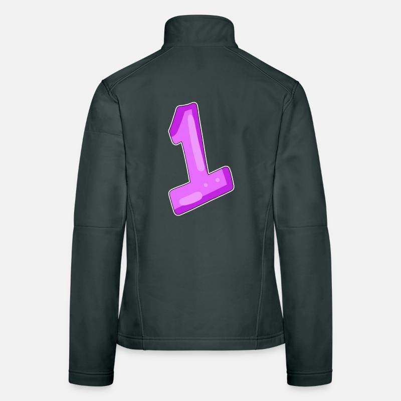 Motif numéro 1 Veste en tissu softshell Femme