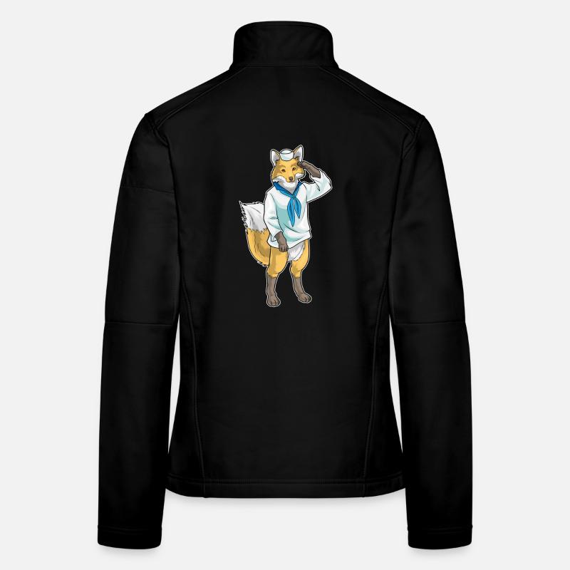 Chapeau de marin Fox Sailor Veste en tissu softshell Femme