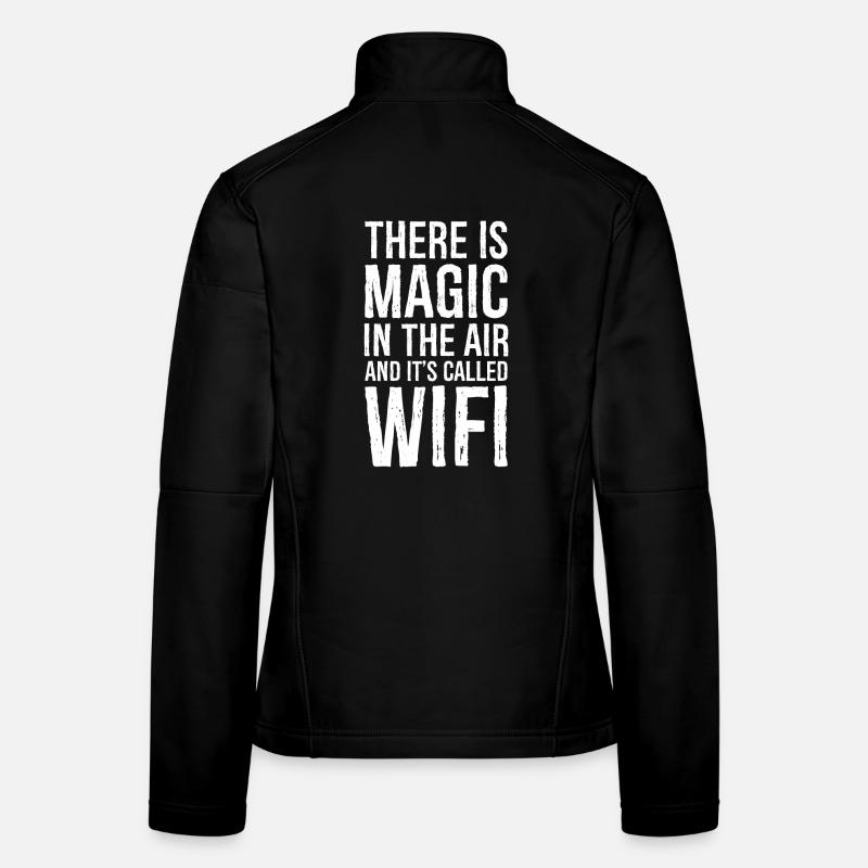 there is magic in the air Women's Softshell Jacket