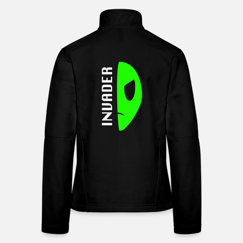 invader - Women's Softshell Jacket - black
