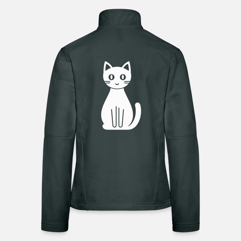 Katze Comic Frauen Softshelljacke