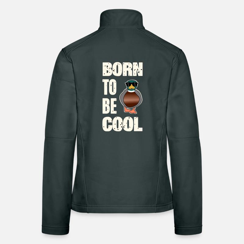 Cool duck saying Women's Softshell Jacket