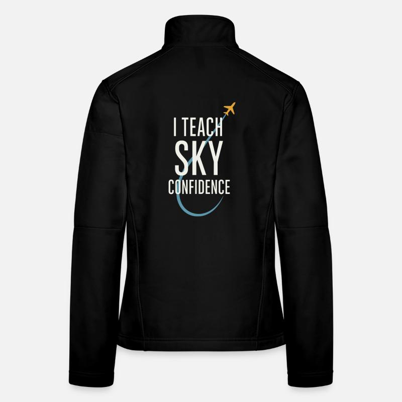 Flight Instructor Cfi Pilot Aviation Instructor Women's Softshell Jacket
