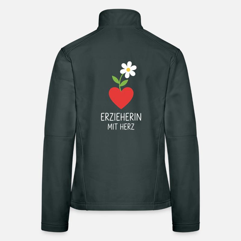 Educator with heart Women's Softshell Jacket