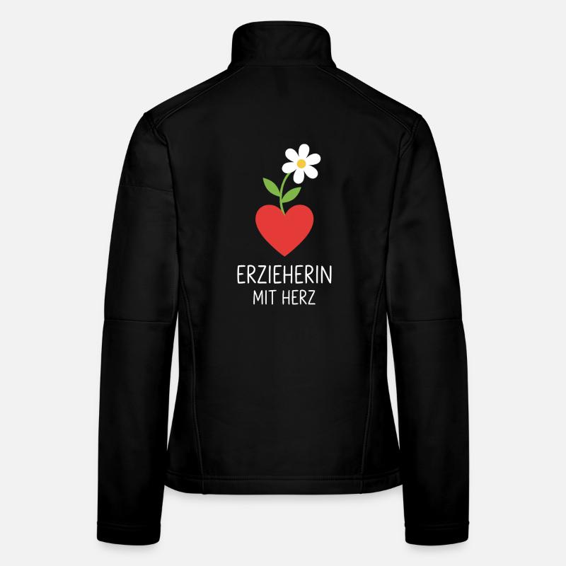 Educator with heart Women's Softshell Jacket