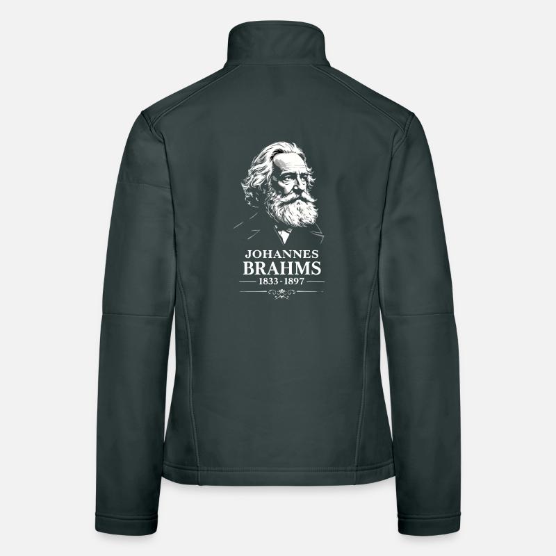 Johannes Brahms Komponist Dirigent Pianist Frauen Softshelljacke