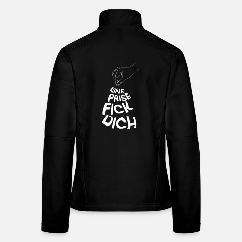 Eine Prise Fick Dich Frauen Softshelljacke