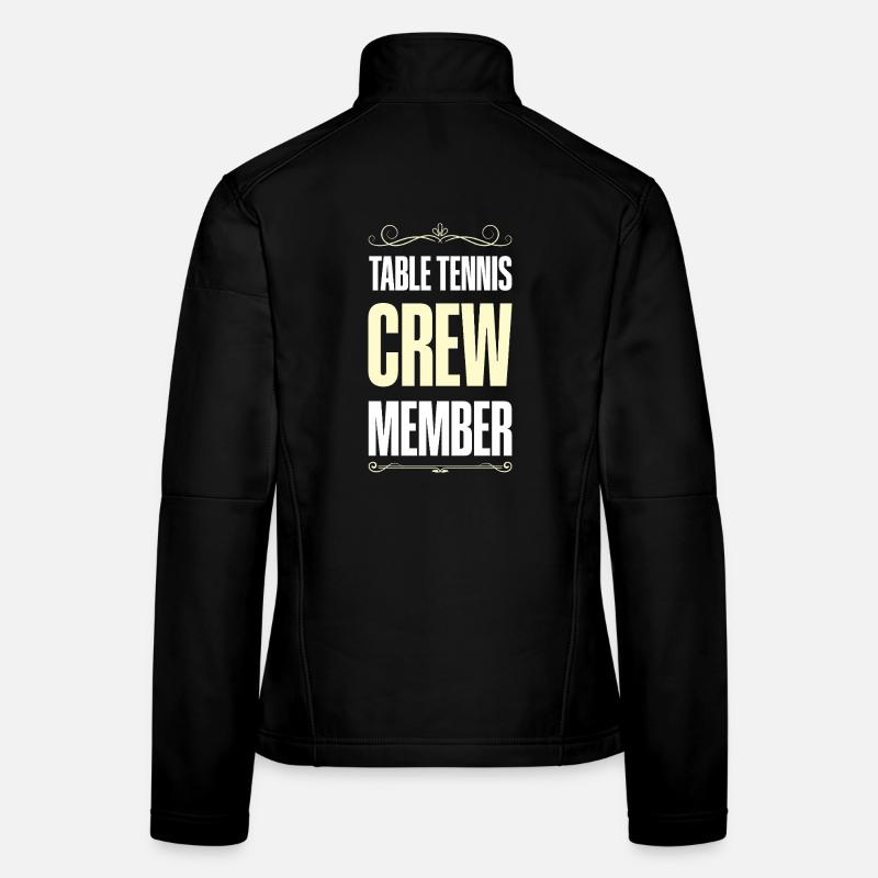Table Tennis Crew Frauen Softshelljacke