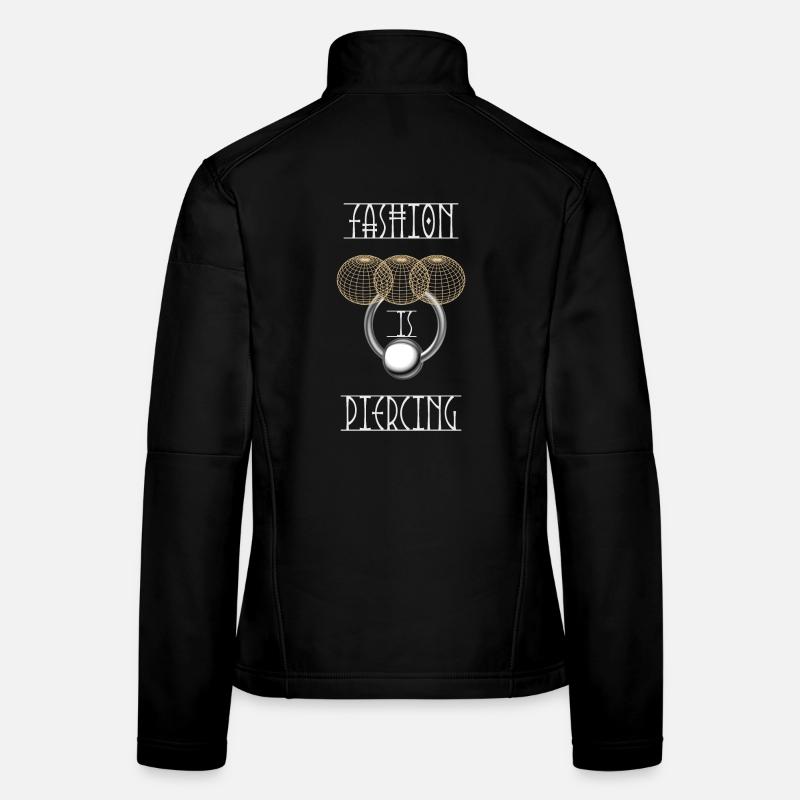 Fashion is piercing Women's Softshell Jacket