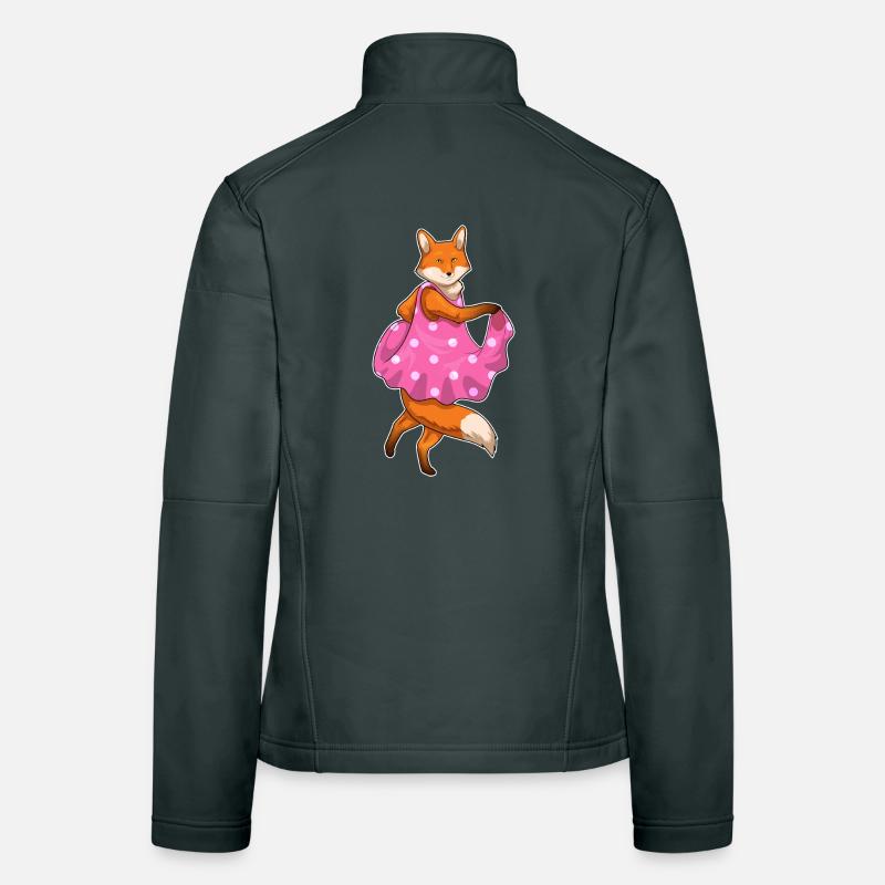 Robe à pois Fox Veste en tissu softshell Femme