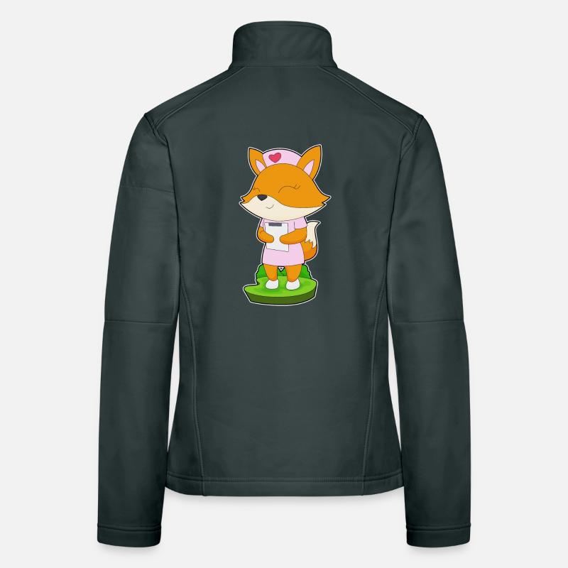 Infirmière Fox Veste en tissu softshell Femme