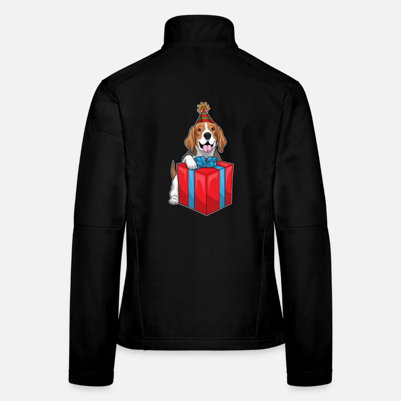 Beagle Geburtstag Paket Frauen Softshelljacke