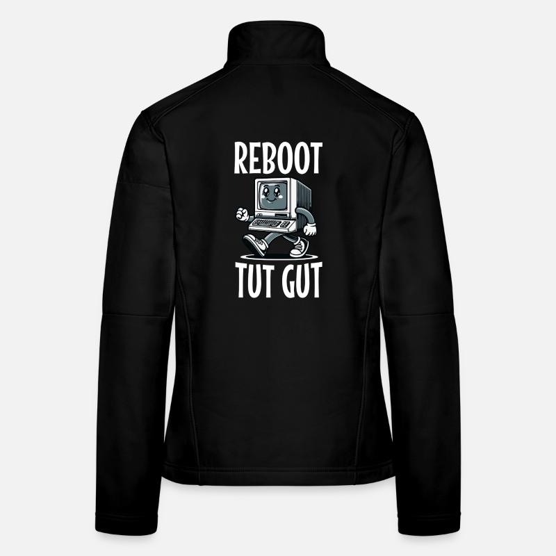 Reboot Tut Gut Administrator Frauen Softshelljacke
