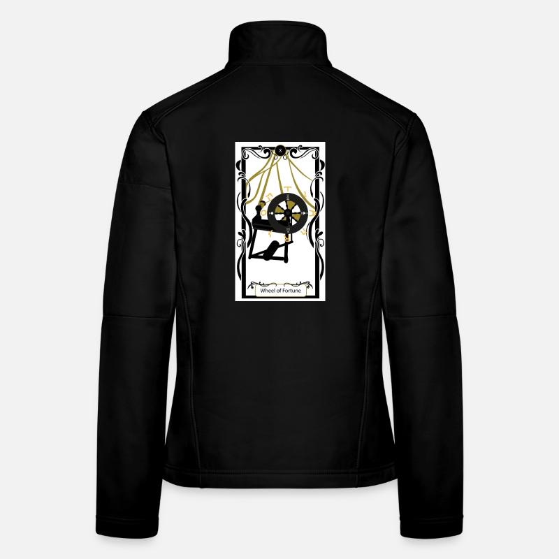 Rad des Schicksals Frauen Softshelljacke