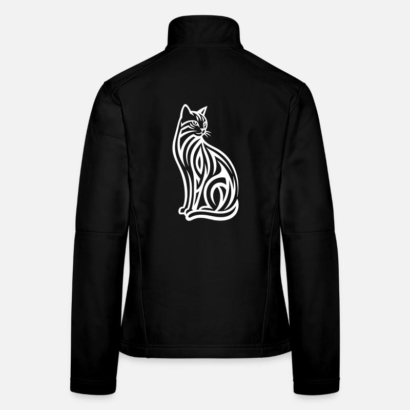 Just a White Cat #1 | N-imal_Wears Veste en tissu softshell Femme