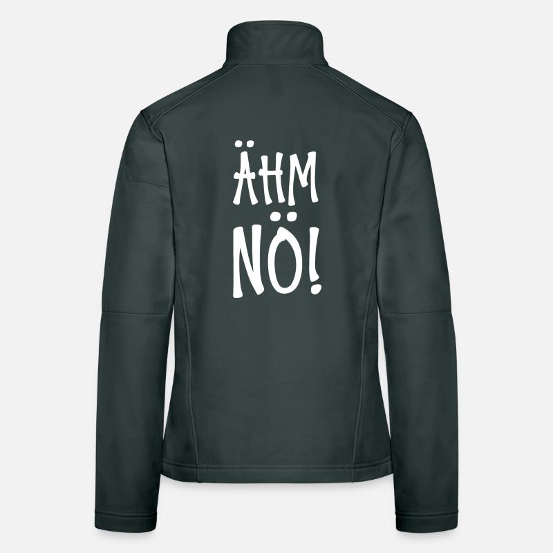 Ähm Nö Frauen Softshelljacke