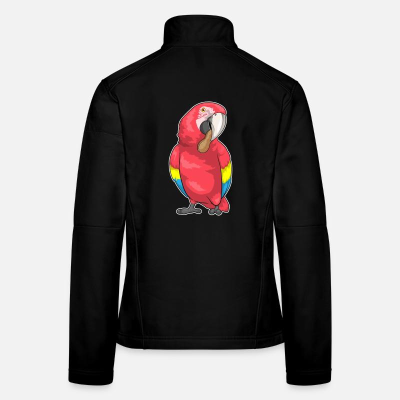Pappagei Erdnuss Frauen Softshelljacke