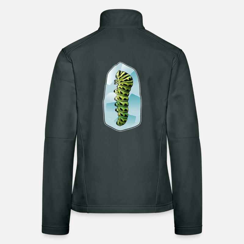 Raupe Eiswürfel Frauen Softshelljacke