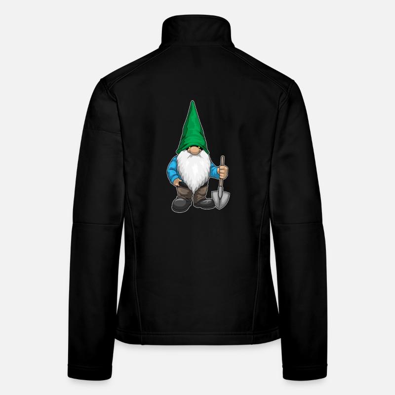 Dwarf Halloween Shovel Women's Softshell Jacket