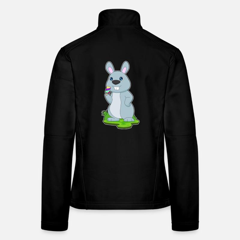 Bunny Popsicles Women's Softshell Jacket