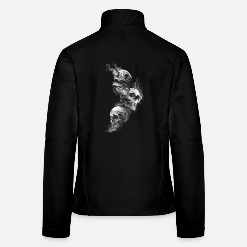 Crânes Veste en tissu softshell Femme
