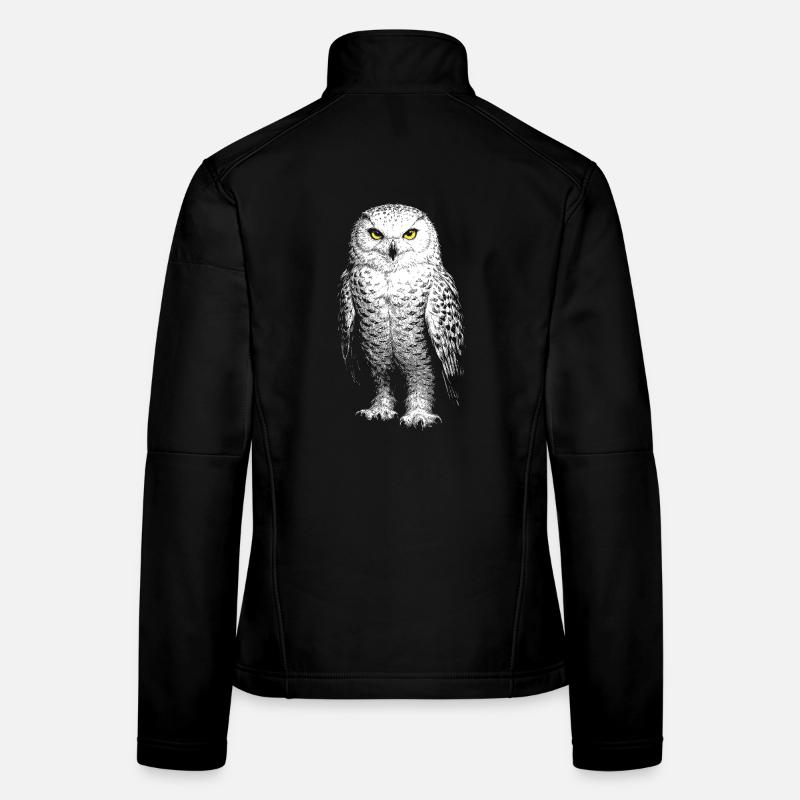 Schneeeule Frauen Softshelljacke