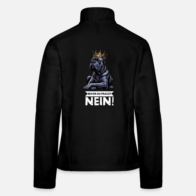 Bevor Du Fragst Cane Corso Cane Corsos Corsohalter Frauen Softshelljacke