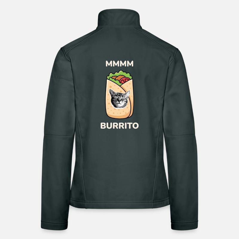 MMMM Burrito Women's Softshell Jacket