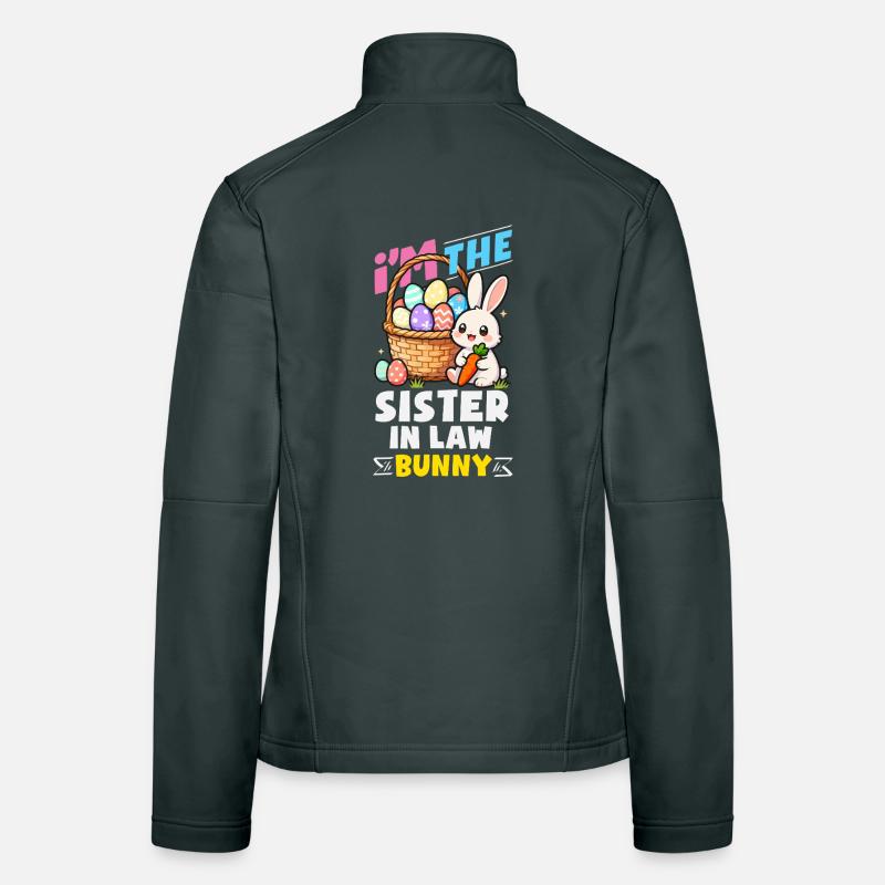 Frohe Ostern Süßer Osterhase Eiersuche Ostereier Frauen Softshelljacke