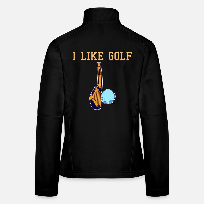 Amour du golf Veste en tissu softshell Femme