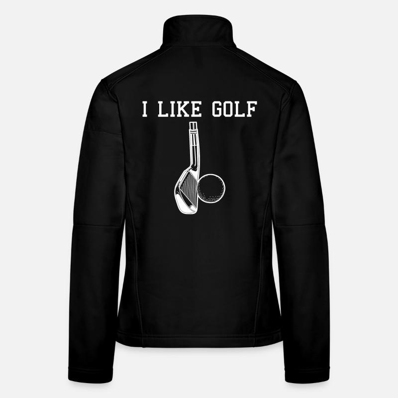 J’aime le golf Veste en tissu softshell Femme