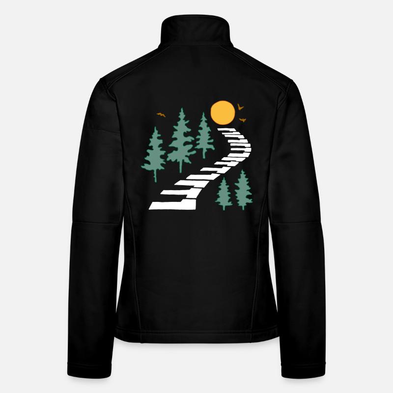 Musikalischer Pfad Frauen Softshelljacke