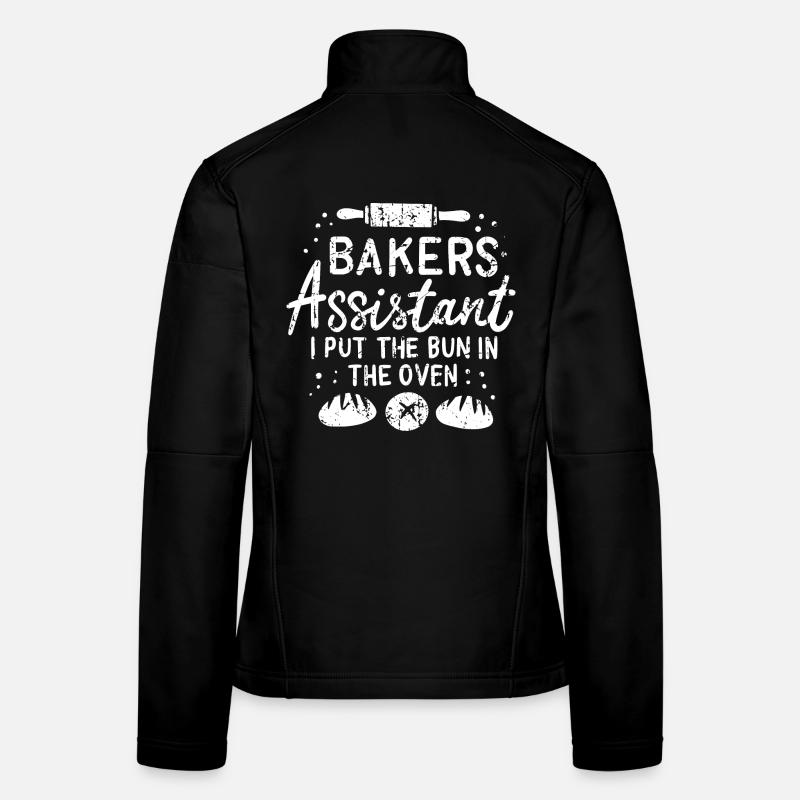 Assistante commerciale boulangerie Veste en tissu softshell Femme