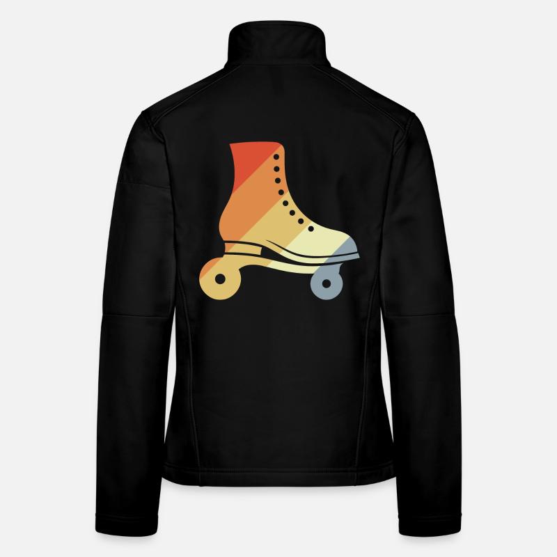 Vintage Roller Skates Women's Softshell Jacket