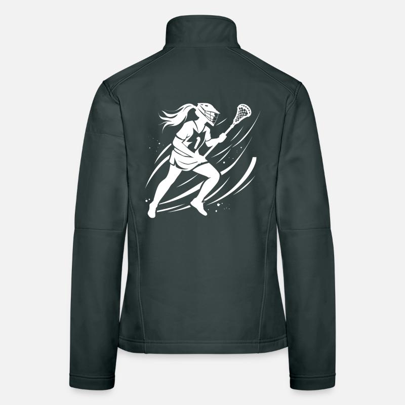 Lacrosse Mädchen Frauen Softshelljacke
