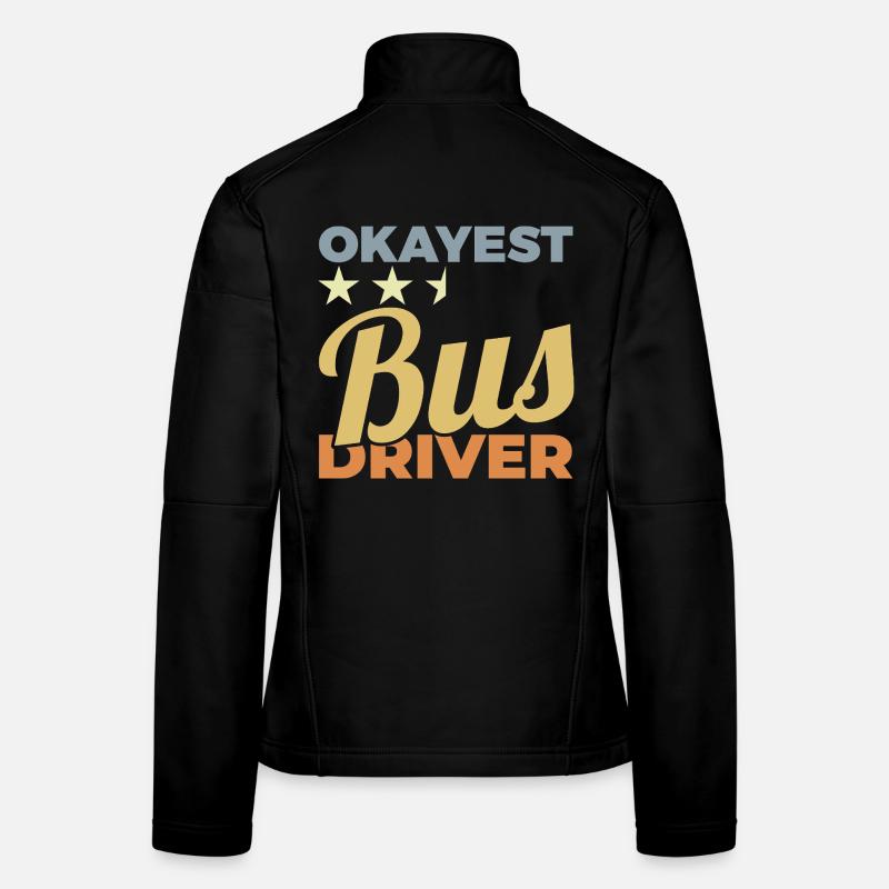 Average bus driver Women's Softshell Jacket
