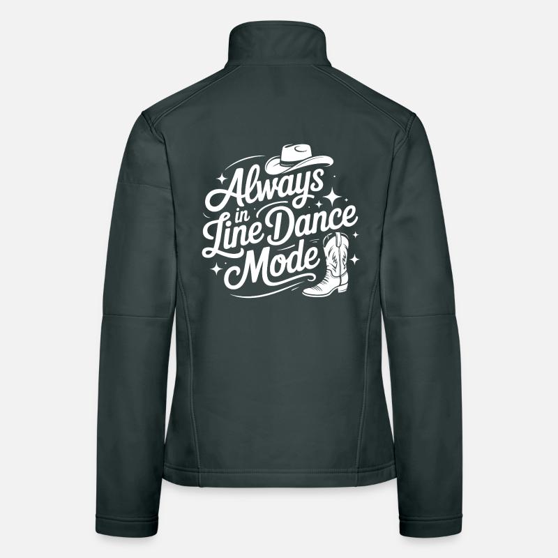 Always in Line Dance Mode Frauen Softshelljacke