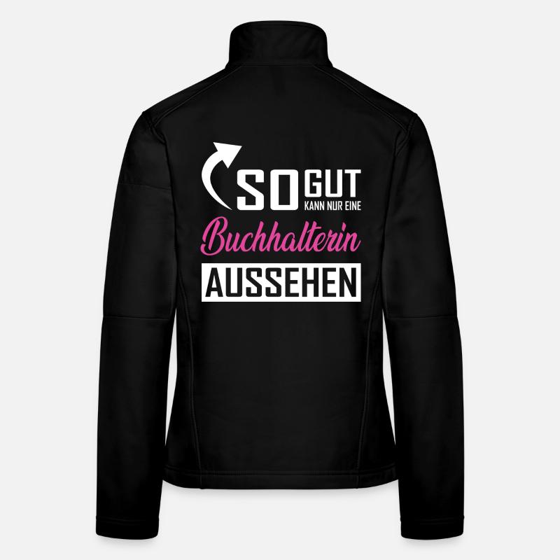 Only an accountant can look so good Women's Softshell Jacket
