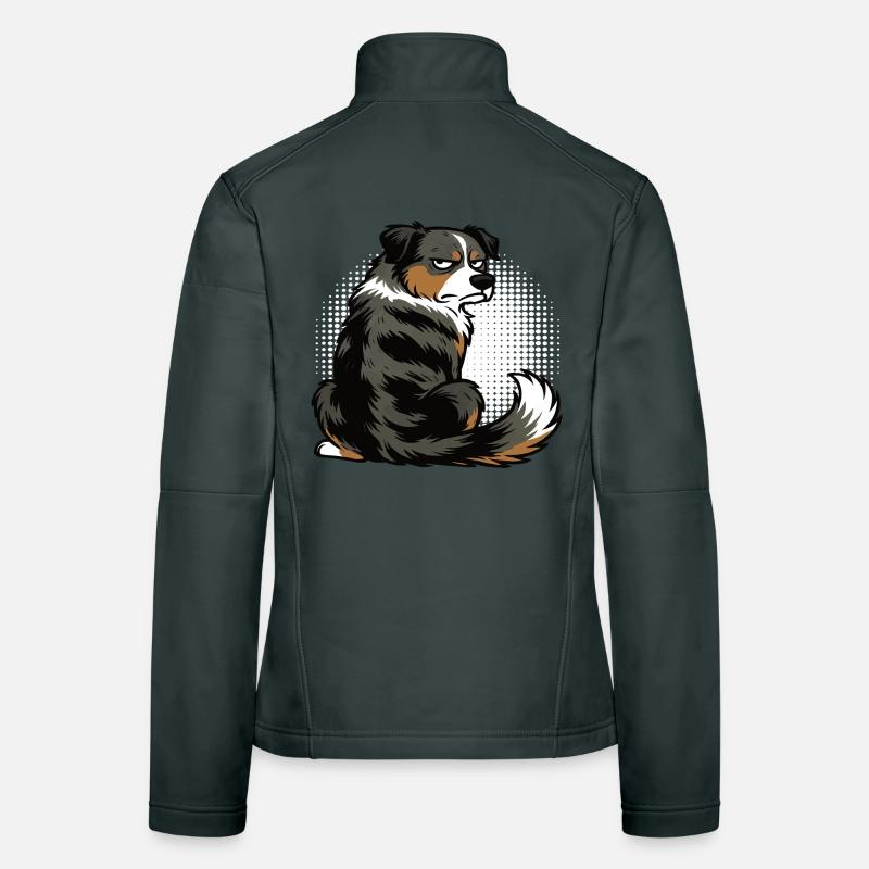 Australian Shepherd Aussie Aussiebesitzer Aussies Frauen Softshelljacke