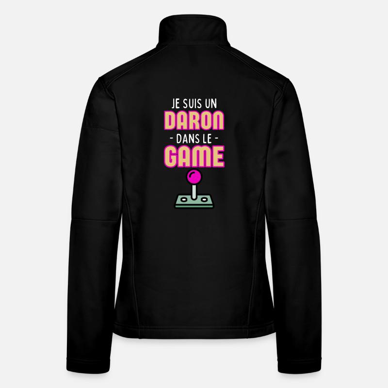 Je suis un Daron Dans dans le Game - Humour Papa Veste en tissu softshell Femme