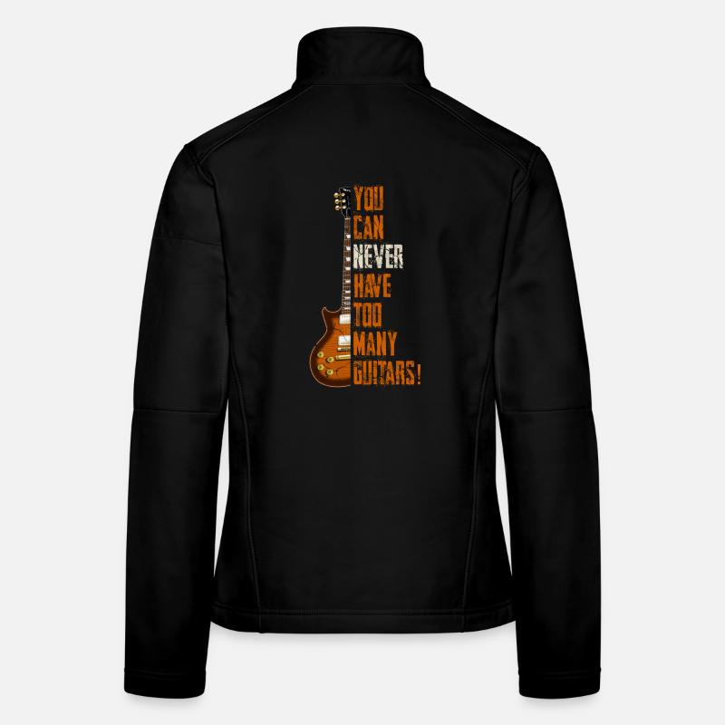 You can never have enough guitars! Women's Softshell Jacket
