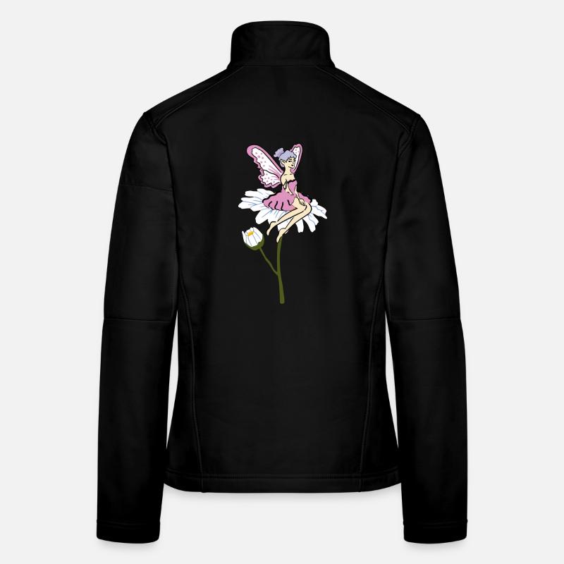 Sonnenblumen Fee Frauen Softshelljacke