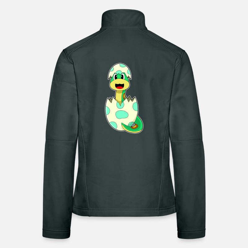 Schlange Ei Frauen Softshelljacke